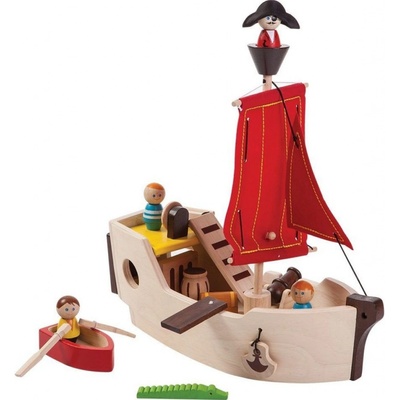Plan Toys PIRÁTSKÁ LOĎ