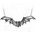 Alchemy gothic Колие ALCHEMY GOTHIC - Gothic Bat - P121