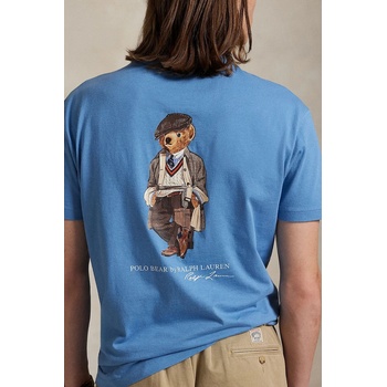 Ralph Lauren Памучна тениска Polo Ralph Lauren в синьо 710P00084 (710P00084)