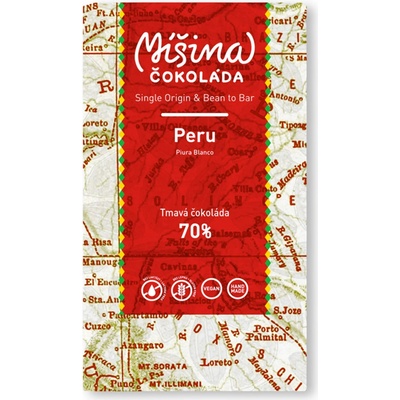 Míšina 70% hořká Peru Piura Blanco 50 g