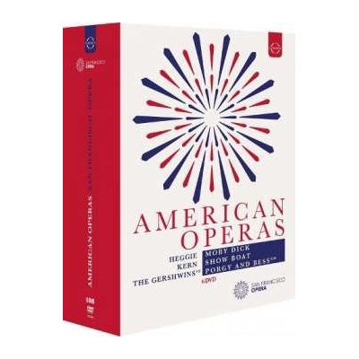 San Francisco Opera Euroarts American Repertoire Box: Moby Dick, Porgy & Bess, Show Boat 6 DVD