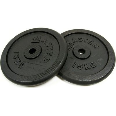 MASTER ocelové závaží 2x15kg - 30mm