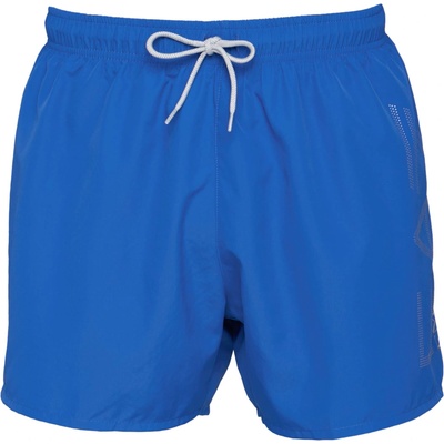 EA7 water shorts modré strieborné