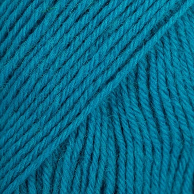 DROPS Design Fabel Uni Colour 105 Turquoise Плетива прежда (1070105)