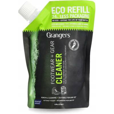 GRANGERS FOOTWEAR+GEAR CLEANER 275 ml REFILL POUCH
