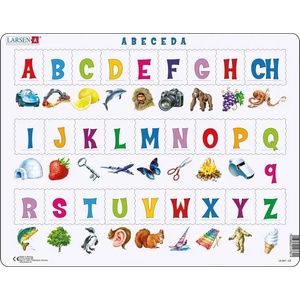 Dino - Puzzle Vzdelávacie puzzle: Abeceda - 1 - 39 piese