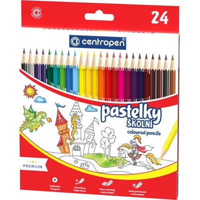Centropen pastelky 9521 24 ks