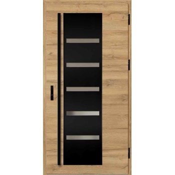 Erkado AMBERG 1 Hladký Antracit 100 x 207, 5 cm