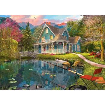 Image 1 of Schmidt Spiele - Puzzle Davison: Lakeside Retirement Home - 1 000 piese