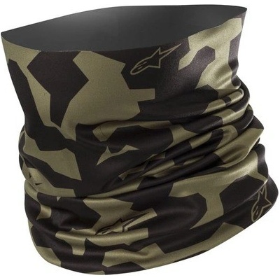 Alpinestars nákrčník Camo military green/black