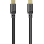 Hama Кабел HAMA USB-C към USB-C, E-Marker чип, USB 3.2 Gen1, 5 Gbit/s, 240W, 0.75м - HAMA-202008 (HAMA-202008)