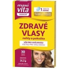 Vitar Maxi Vita Premium Zdravé vlasy, nehty 30 tablet