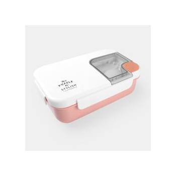 Sentio Кутия за храна St. St. 1100мл Pink