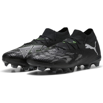 PUMA Футболни бутонки Puma Future 8 Match Firm Ground Football Boots - Black/Green