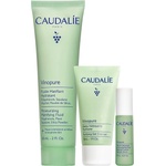 Caudalie Vinopure Комплект - Матиращ флуид, Почистващ матиращ гел и Салицилов серум, 60 + 30 + 10 ml