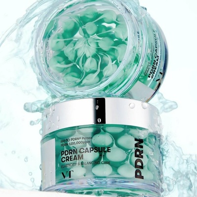 VT Cosmetics PDRN Capsule Cream 100 regenerační krém s PDRN kapslemi a azulenem 50 ml – Zbozi.Blesk.cz