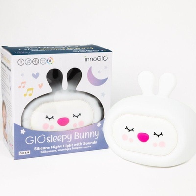 innoGIO Lampička s melodiemi Sleepy Bunny