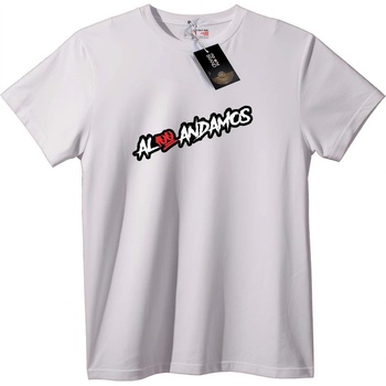 NOONEBRAND Тениска AL 100 ANDAMOS - L, Black