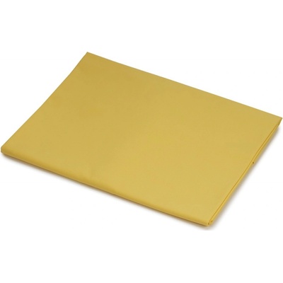 Dadka prostěradlo bavlna žluté 220x240