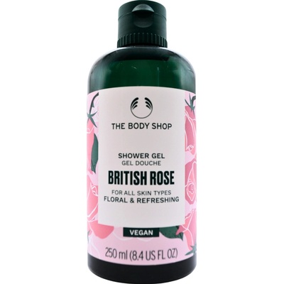 The Body Shop British Rose sprchový gel 250 ml