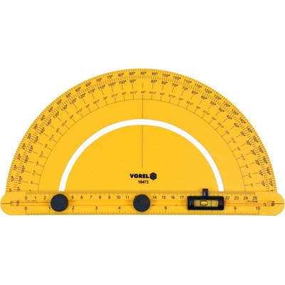 VOREL Úhloměr s vodováhou 250mm TO-18473