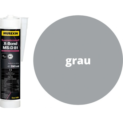 MUREXIN tmel škárovací X-Bond MS-D 81 290 ml grau