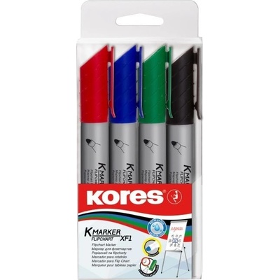 Kores K-Marker mix 4 barev 21344