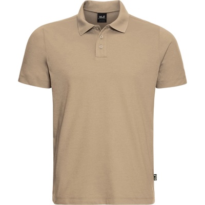 Jack Wolfskin Мъжка поло тениска Jack Wolfskin Travel Polo shirt - Hazel Wood - размер 3XL (216-7662-0416)