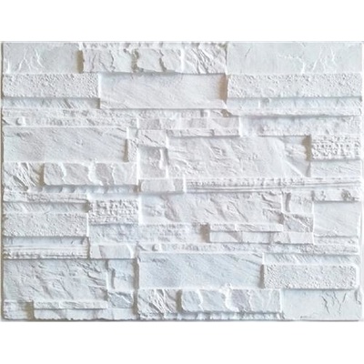 Impol Trade 3D PVC 14 440 x 580 mm ukládaný kámen bílý 1ks