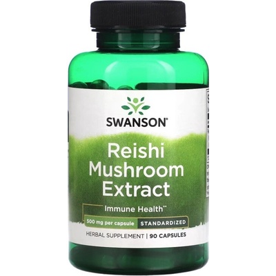 Swanson Reishi Mushroom Extract 500 mg 90 kapsúl