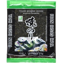 Yaki Sushi Nori Green pražené mořské řasy 25 g