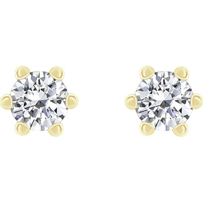 Eppi Žiarivé náušnice s moissanitmi Ashra E44356