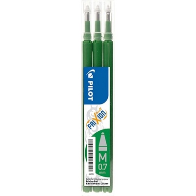 Pilot Пълнител Pilot Frixion Clicker 0, 7 зелен (3) (BLS-FR7-S3-G)