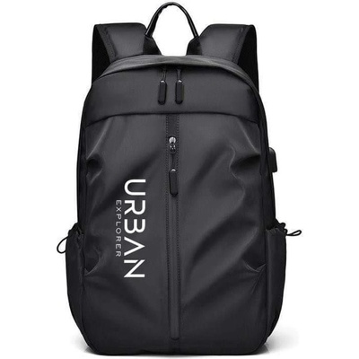 Urban Explorer Раница за лаптоп Urban Explorer StreetGear, до 15.6" (39.62 cm), USB порт, отделение за документи, черна (UEBBL8395BK)