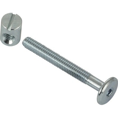 Walteco Spojovací šrouby s maticí M6x50mm, 4 ks , 84528 – Sleviste.cz