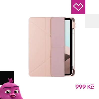 dbramante1928 Sustainable London ICON folio case for Apple iPad 11" A16/10.9" 10th Pink Sand LOIPICPI6824