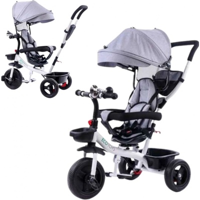 Ecotoys Premium Plus 360° Otočná so Zvukovým Signálom Sivá