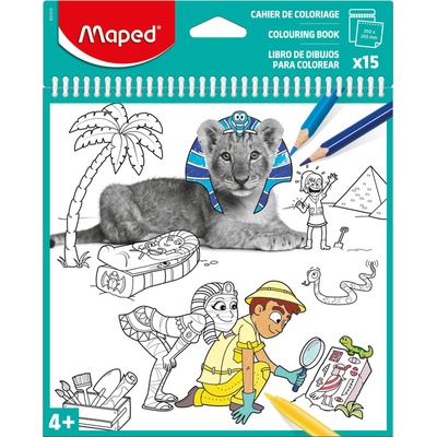 Maped blok s omalovánkami sfinga 15 ks