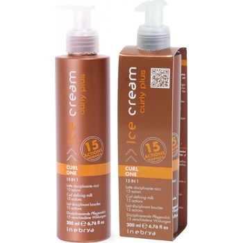 Inebrya Curl Plus One Spray mlieko v spreji pre kučeravé vlasy 200 ml