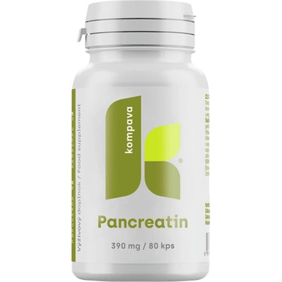 Kompava Pancreatin 390 mg 80 kapsúl