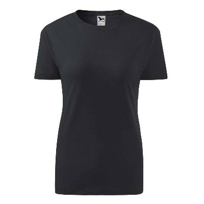Malfini classic new 133 / Дамска тениска - абаносово сиво xxl (1339417)