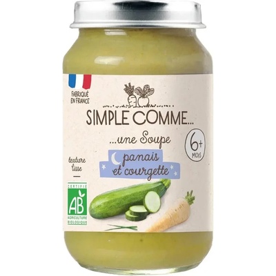 Simple Comme БИО Супа "Лека нощ" Пащърнак, Картофи и Тиквички 190г