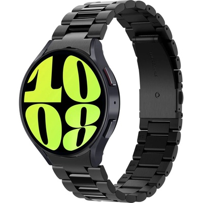 Spigen Modern Fit Band - стоманена каишка за Samsung Galaxy Watch 6 44мм (черен)