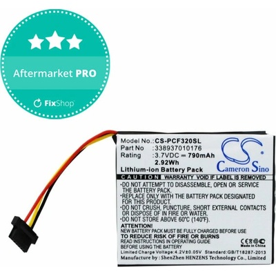 Batéria pre Pioneer AVIC-F320BT, 790mAh, Li-Ion, 3.7V, 338937010176, HQ
