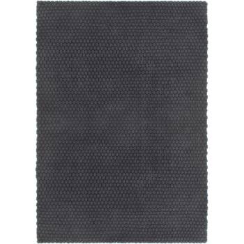 Image 1 of vidaXL Килим правоъгълен антрацит 160x230 см памук (345117)