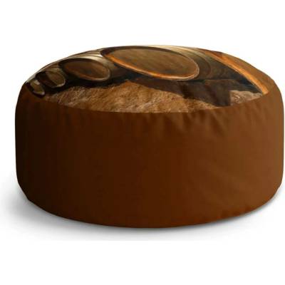 Sablio Taburet Circle Sudy: 38x48 cm