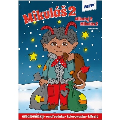MFP omaľovanky Mikuláš 2