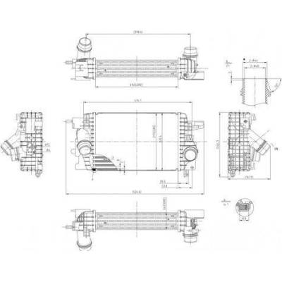 Chladič turba HART 637 065 (637065)