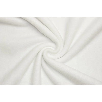 Polar fleece | Antipeeling - Bílý