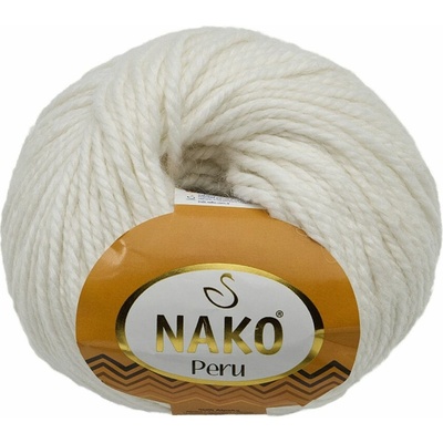 Příze PERU - 100g / 130 m bílá 208